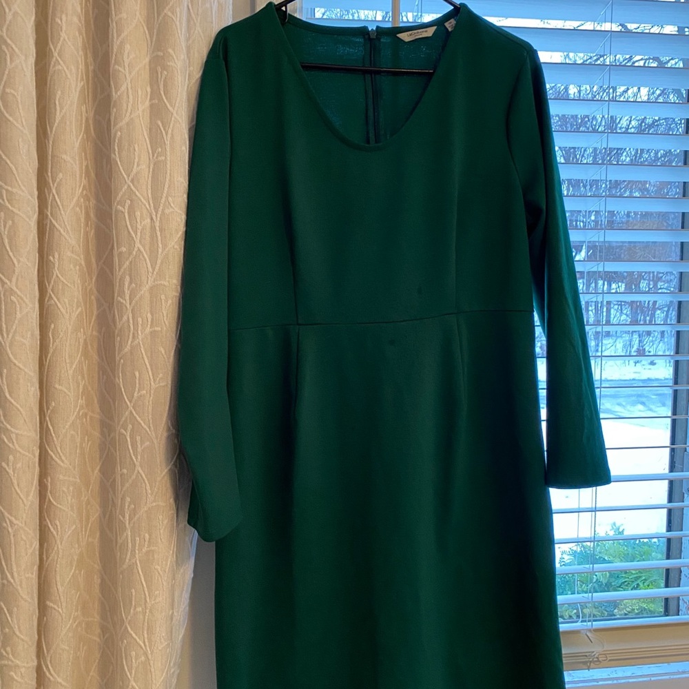 Green dress